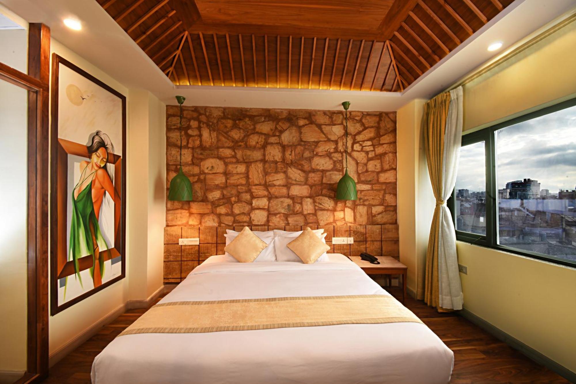 Woodapple Hotel&Spa Kathmandu Buitenkant foto
